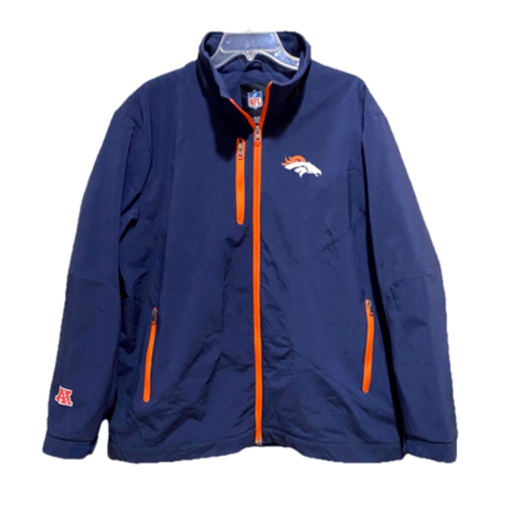 Denver Broncos Mens XL NFL Officially Licensed G-III Soft Shell Full Zip Jacket